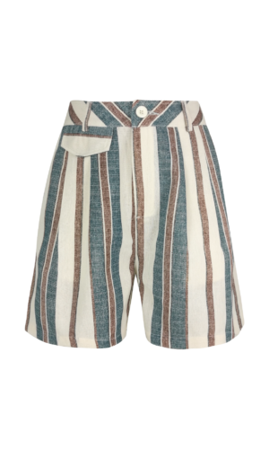 Quần short sọc, nắp túi 1802/4.299