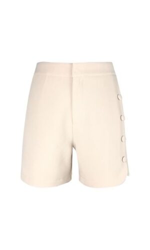 Quần short đính nút, tà xẻ tròn 3802/4.197